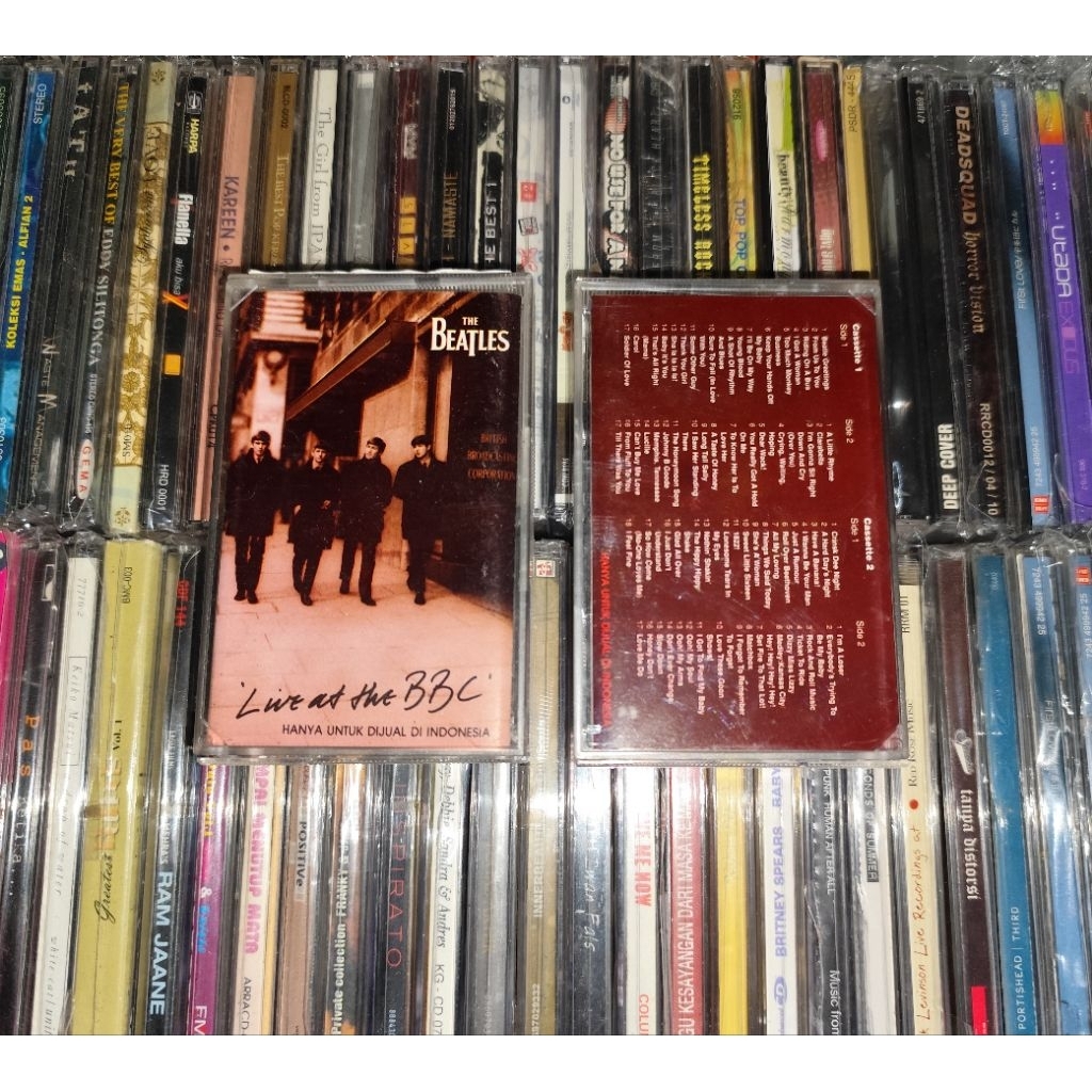 Kaset The Beatles - Live at the BBC Vol. 1 & Vol. 2