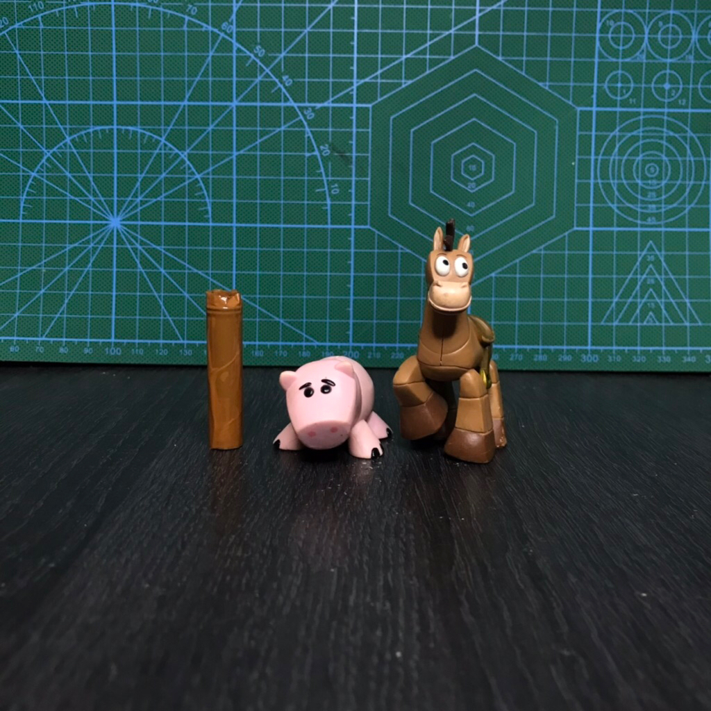 Toy Story Hamm & Bullseye Figure Set Disney Pixar Mattel [PRELOVED]