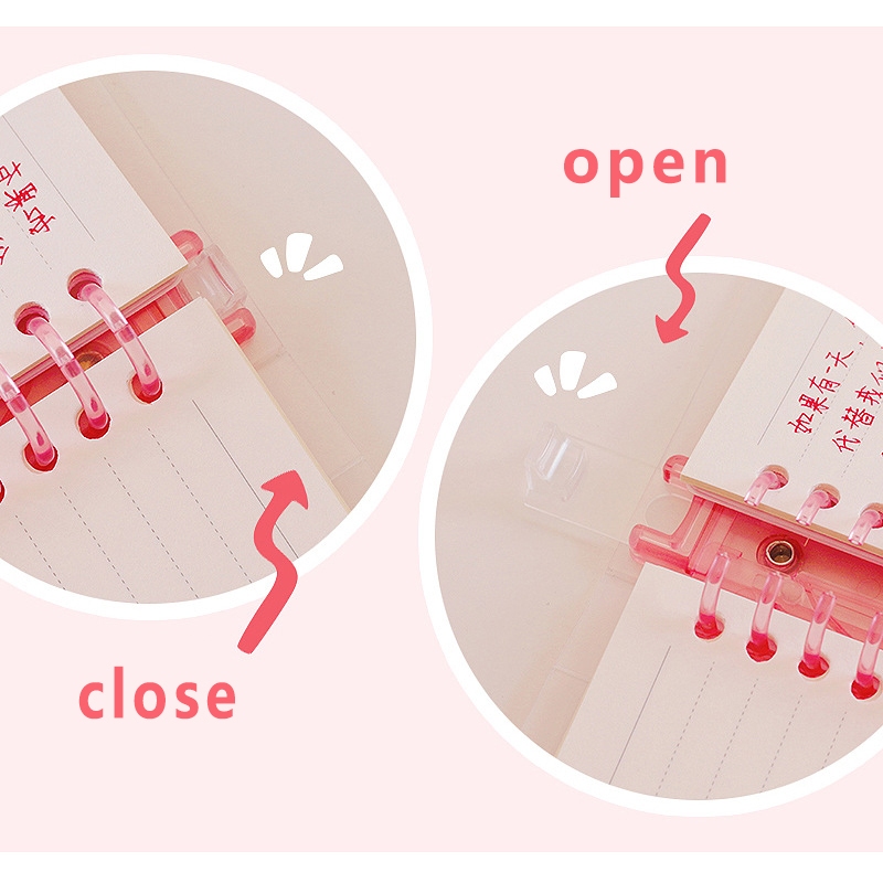 

[Whispers] Buku Binder A5 B5 / Notebook Aesthetic Korea Besar / Buku Jurnal / Buku Catatan Lucu /