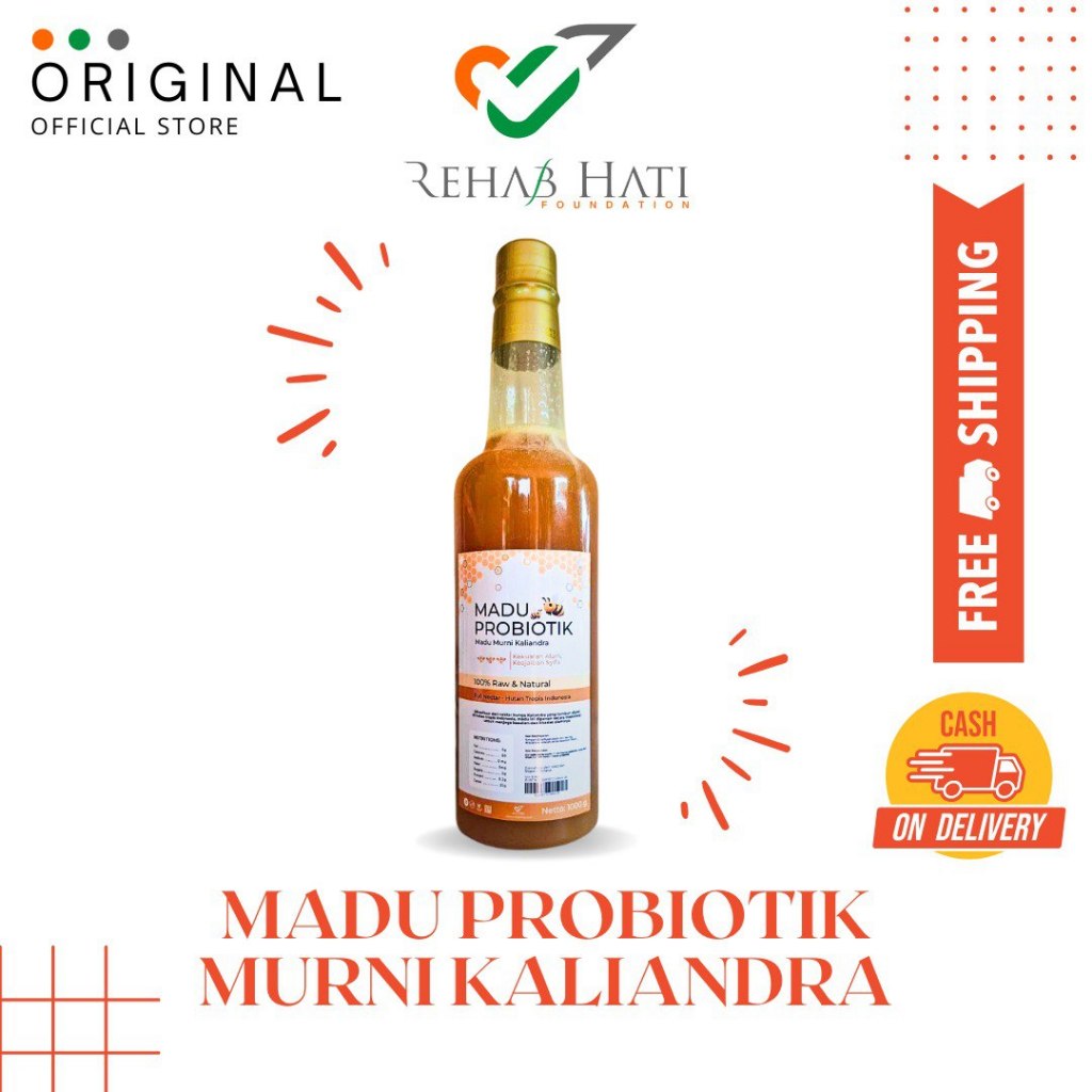 

Madu Murni Kaliandra / Madu Probiotik by RH CORP OFFICIAL PRODUCT – 100% Raw & Natural, Full Nectar Hutan Tropis Indonesia, Sehat & Tingkatkan Imunitas. kemasan 1kg
