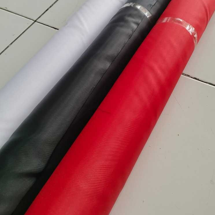 Kain Peles / Bahan Peles Kahatex / Peles Habutai Untuk Furing Bendera Dekorasi (1 Roll)
