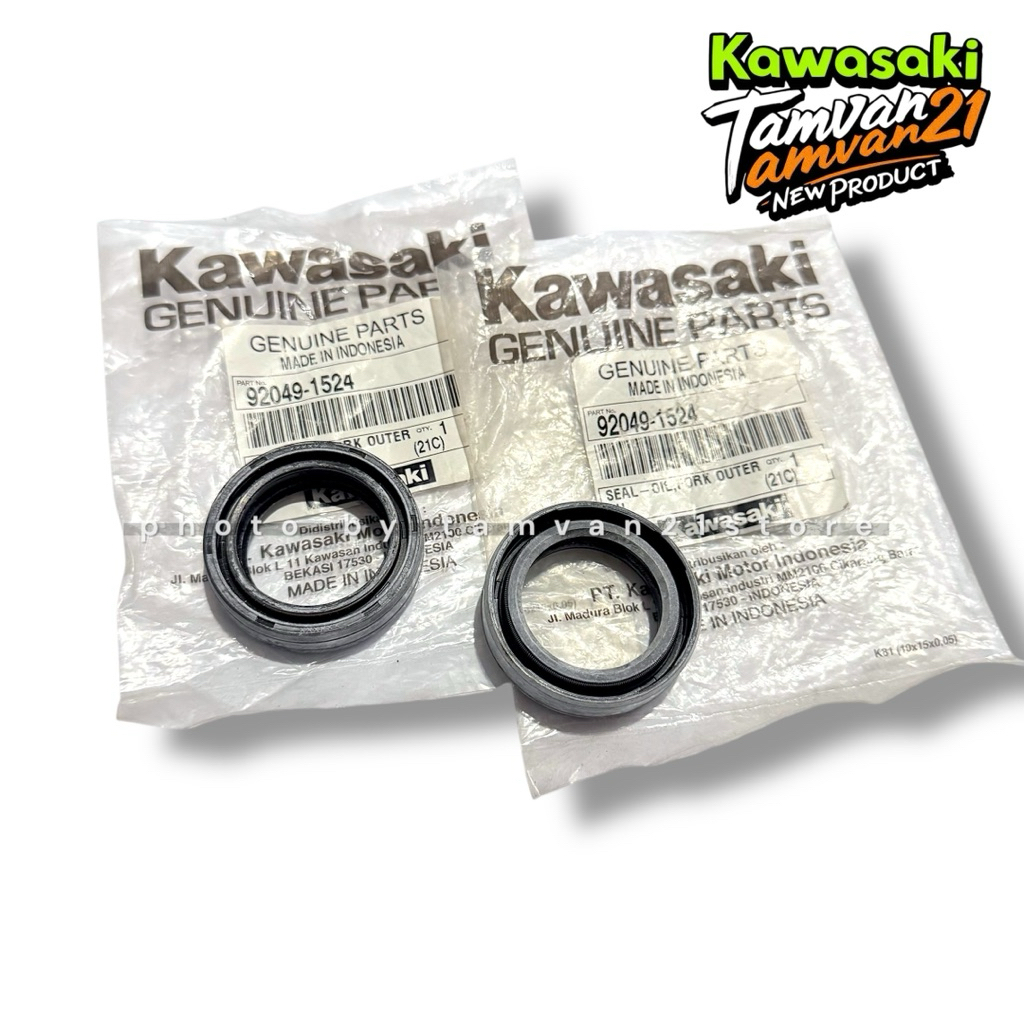 SEPASANG SEAL SHOCK KLX 150 DTRACKER AS 33 ORIGINAL KAWASAKI