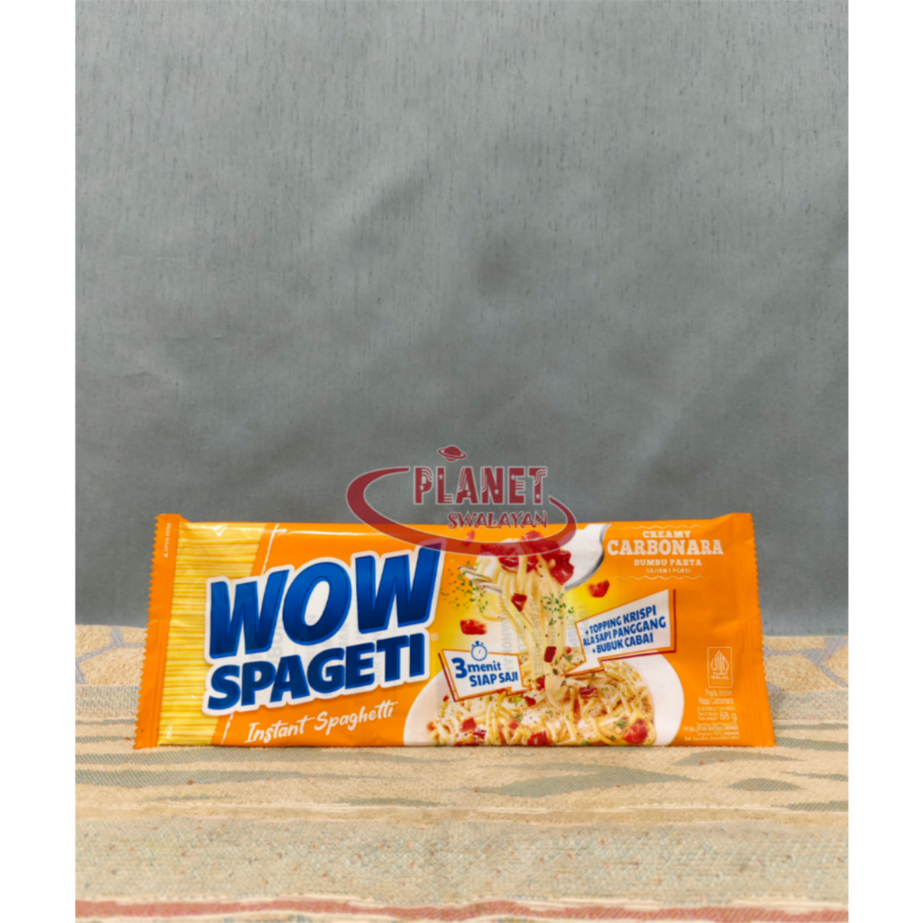 

WOW SPAGETI CREAMY CARBONARA