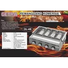 <KSE> GETRA KOMPOR PEMANGGANG GETRA OL-4B 4 TUNGKU / GETRA OL-6B 6 TUNGKU STAINLESS STEEL BBQ