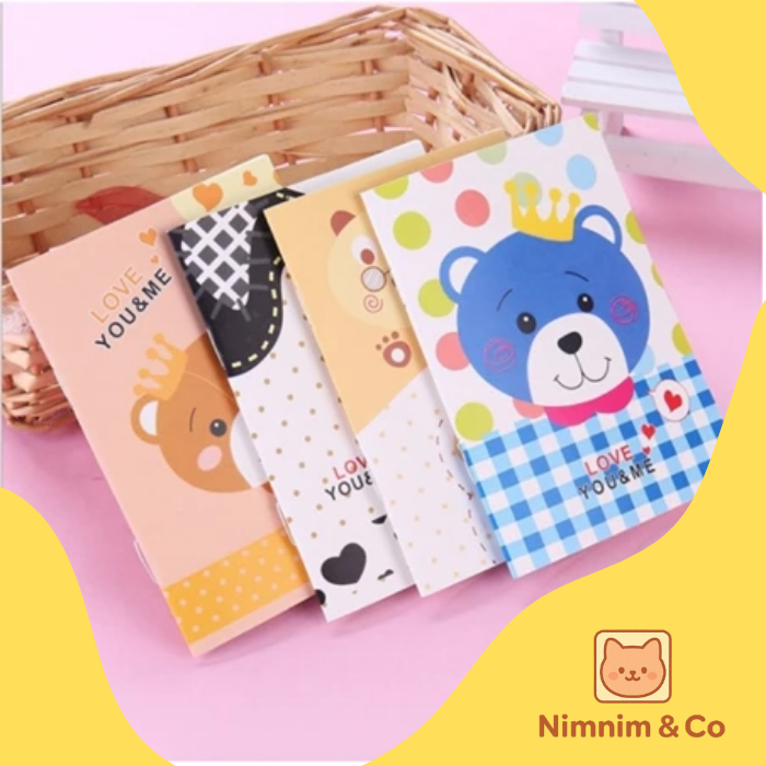 

Buku Tulis Mini Motif Kartun Lucu 11cmx8cm Note Book Mini Cartoon Cute Mini Book Notepad Karakter Buku Tulis Memo Kecil