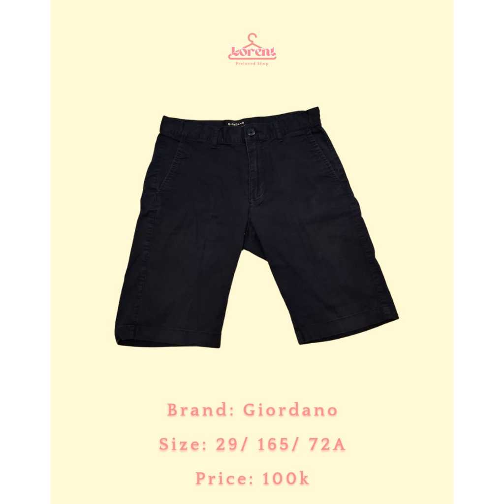 GIORDANO - PRELOVED CELANA PENDEK PRIA