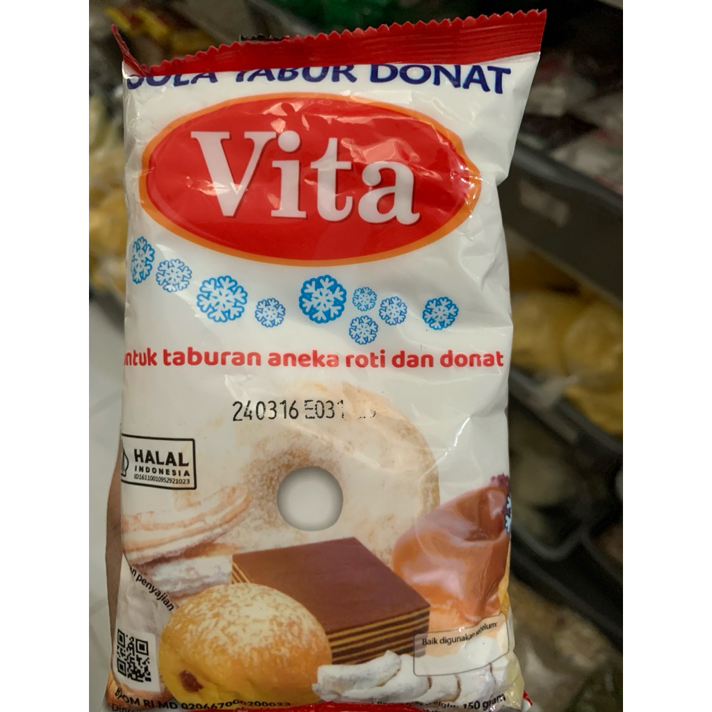 

Medali Vita gula halus 225gr