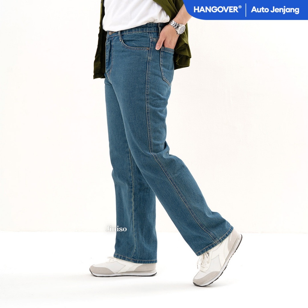 JINISO - Denim Loose Jeans Pria 817