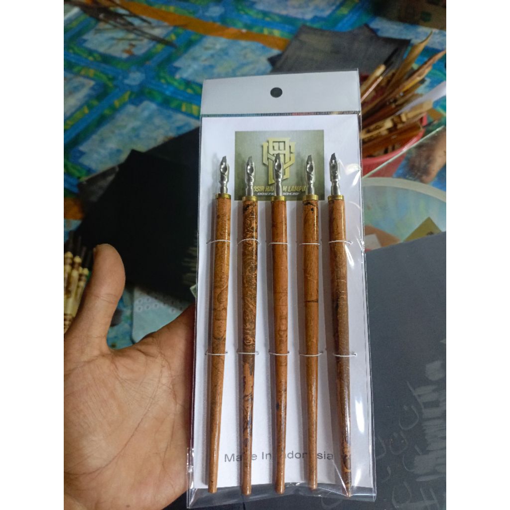 

qalam naskah mata besi gagang batik harga satuan