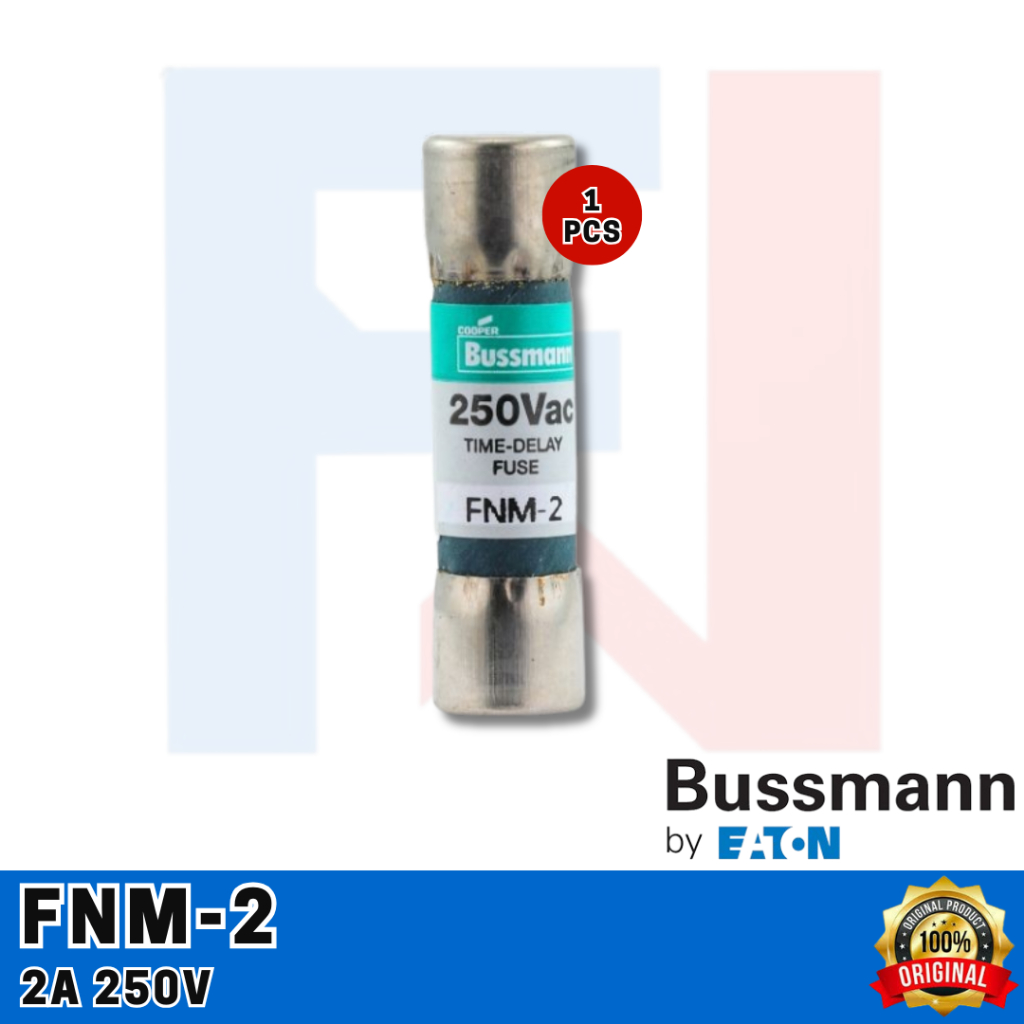 FUSE / SEKRING / FNM / FNM-2 2A 250V EATON BUSSMANN