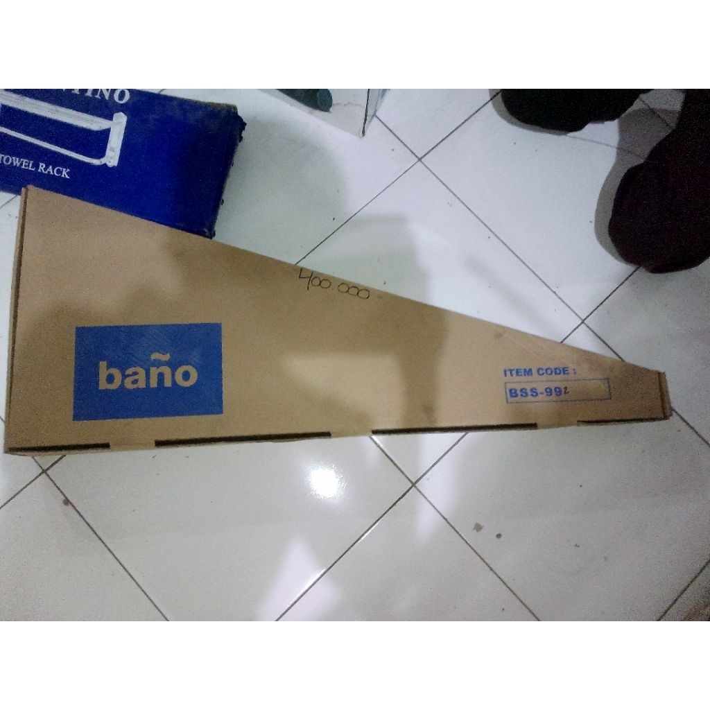 Shower Tiang Set Black Bano