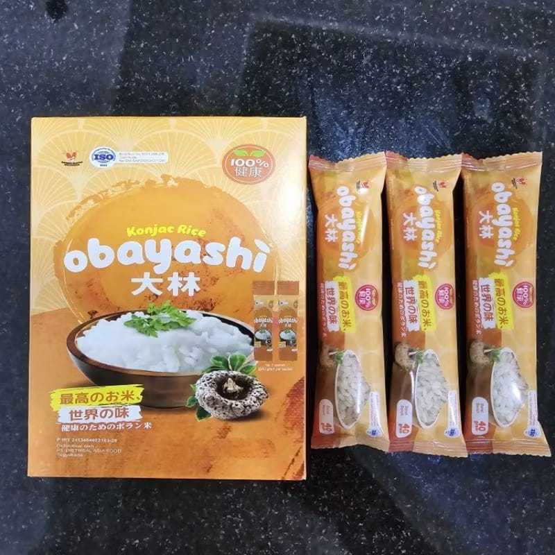 

Obayashi Beras Porang Kemasan Dus Box Isi 7 Sachet
