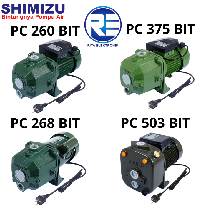 Shimizu Pompa Air Jet Pum Non Pressure Tank