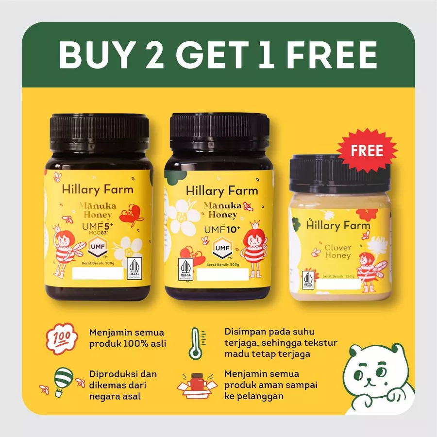 

Manuka UMF 5+, Manuka 10+ FREE MADU