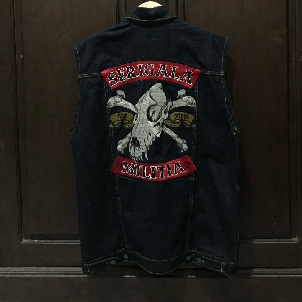 Vest Seringai - Serigala Militia (Blue Version)