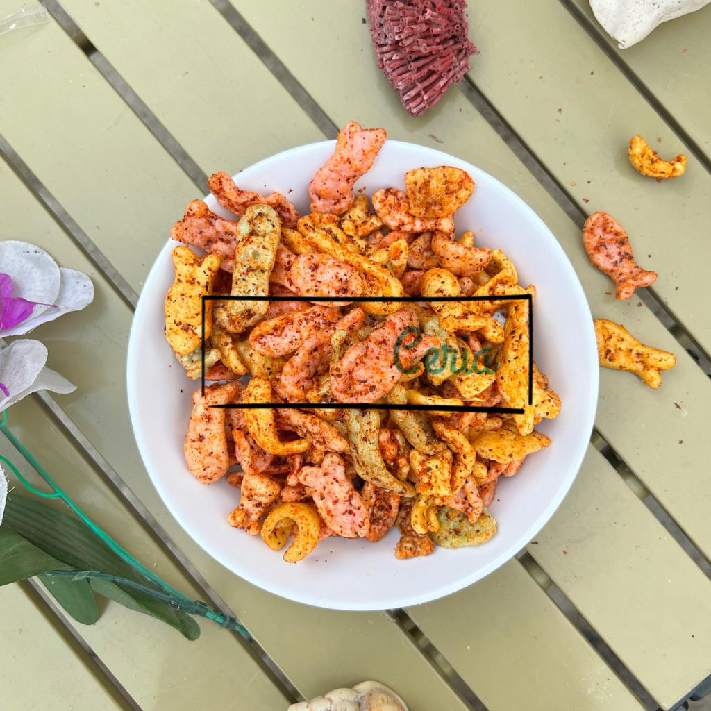 

Krupuk Ikan Pedas 250gr/500gr/1kg