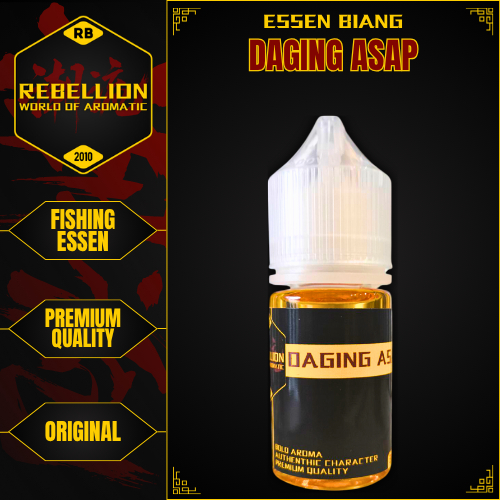 ESSEN REBELLION - Essen Biang Daging Asap / Essen Biang Murni Daging Asap Water Base Ikan Mas Patin 