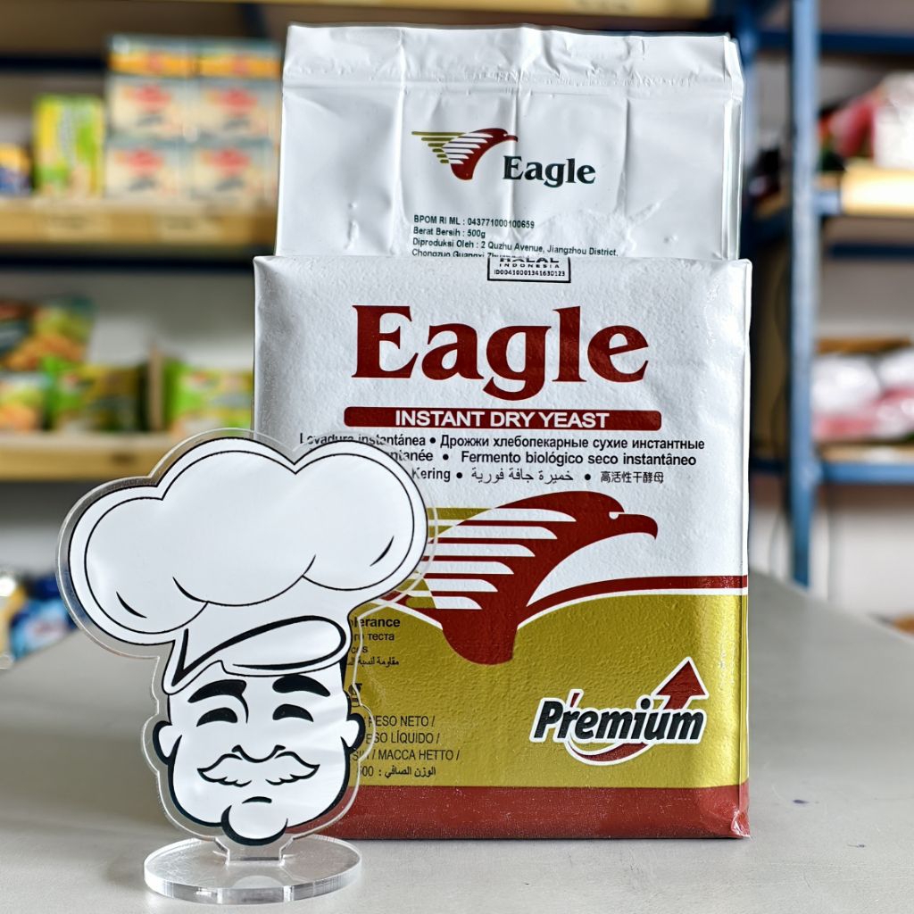 Eagle 500Gr Ragi Instan / Ragi Eagle Premium 500Gr / Instant Dry Yeast Eagle 500Gr