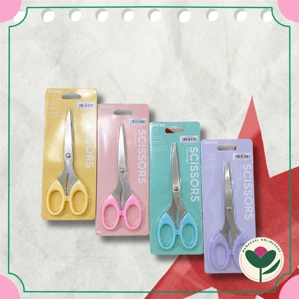 

Gunting medium pastel joyko lucu cantik stainless steel scissor MK1940