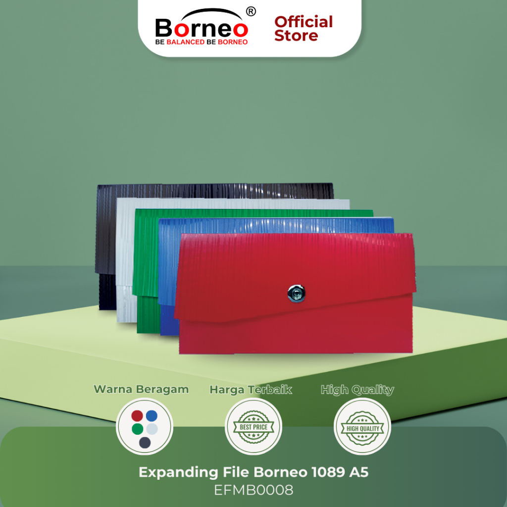 

Expanding File Borneo 1089 A5 1 Pcs