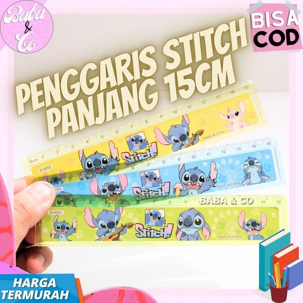 

PENGGARIS STITCH 15cm LUCU UNIK PENGGARIS STITCH LILO SERIES RULER PENGGARIS SEKOLAH PENGGARIS STITCH 15cm IMUT LUCU GROSIR MURAH COD