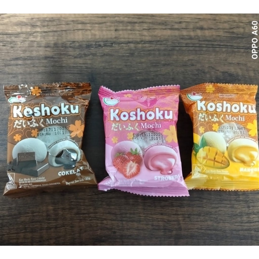 

[GSSNACK] 1 DUS MOCHI KOSHOKU ISI 40 MIX RASA KEMASAN BARU
