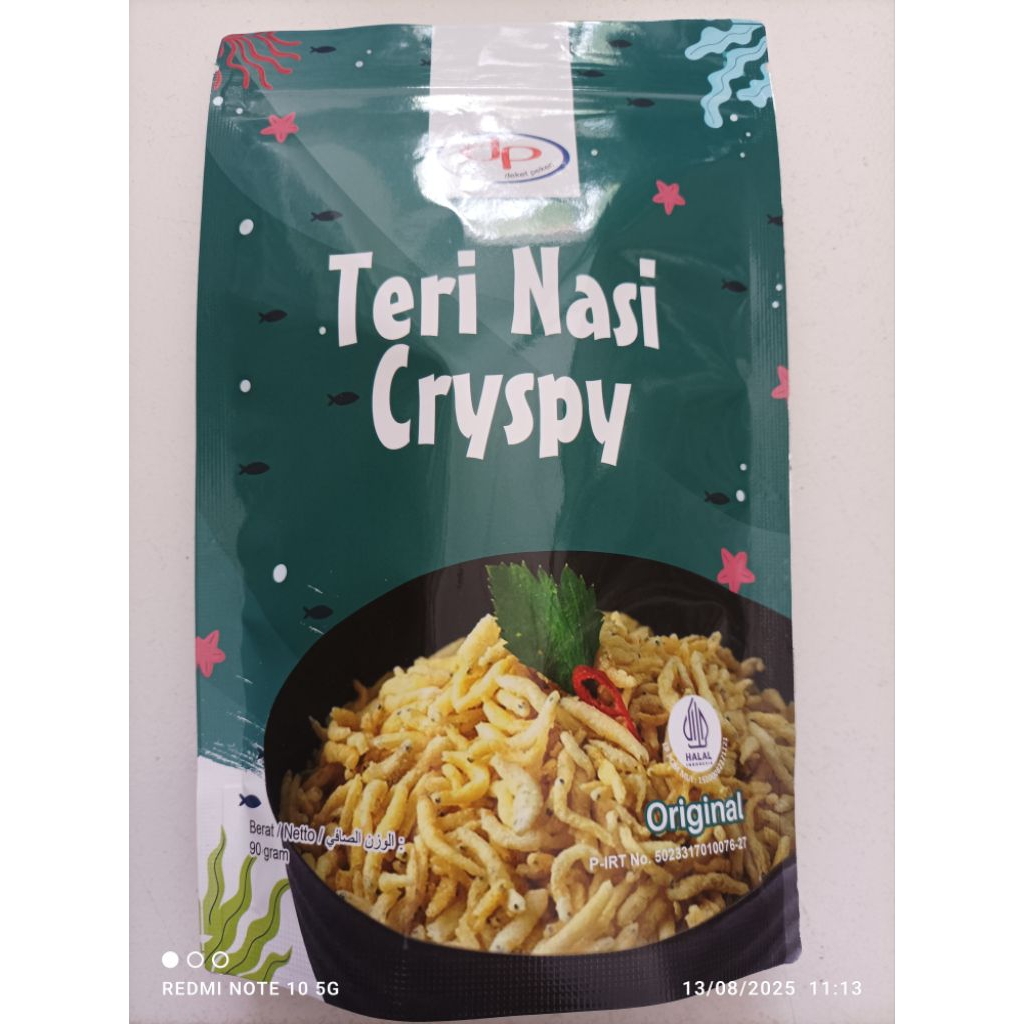 

Teri nasi original matang