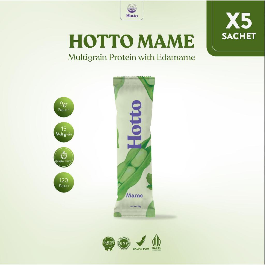 

Hotto Mame Protein Multigrain Edamame - 5 Saset