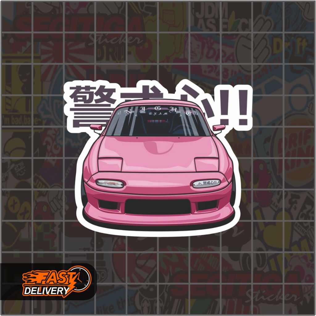 

Sticker Mazda MX 5 Miata Ukuran 6 x 5 Cm