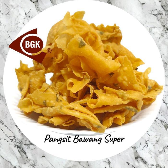 

Kripik Pangsit Bawang Super Asin 1/4Kg 250Gram