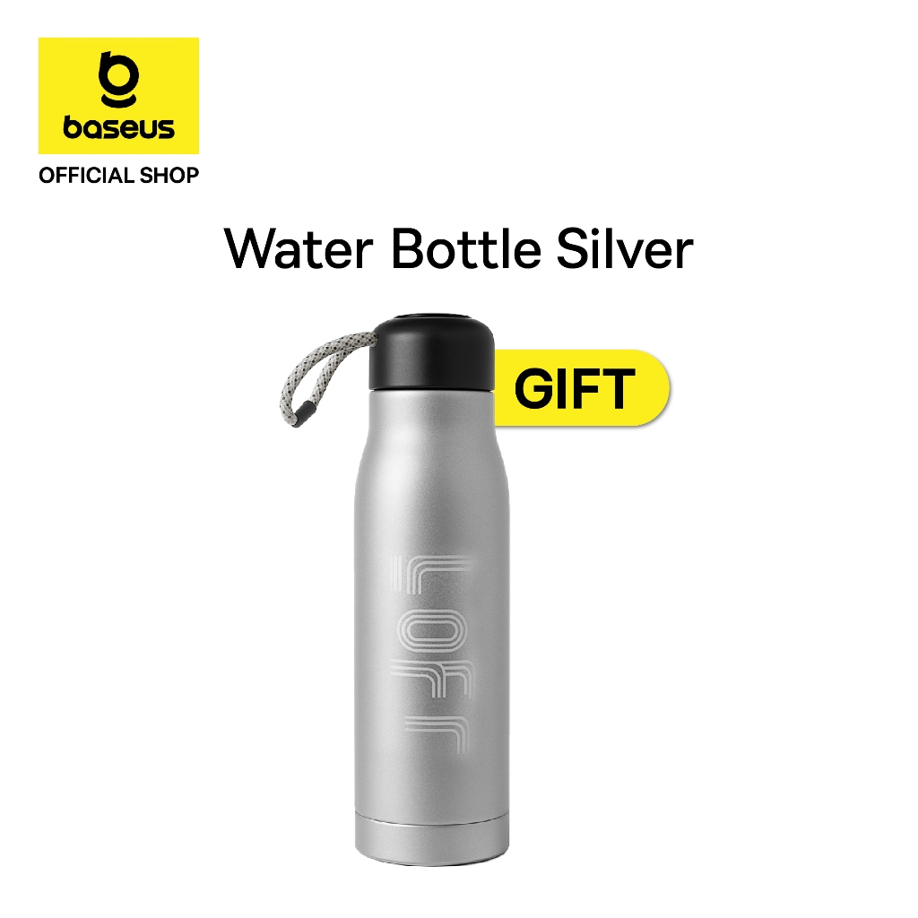 [GIFT] Stainless Steel Sports Water Bottle with Carabiner 750ml
