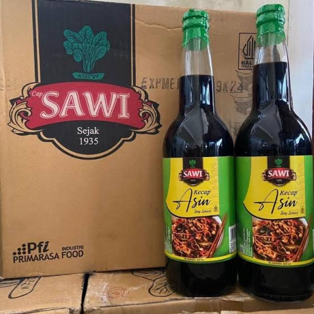 

Kecap asin SAWI botol kaca 625ML (khusus INSTAN)