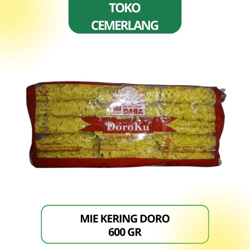 

Mie Kering DoroKu 600 gr