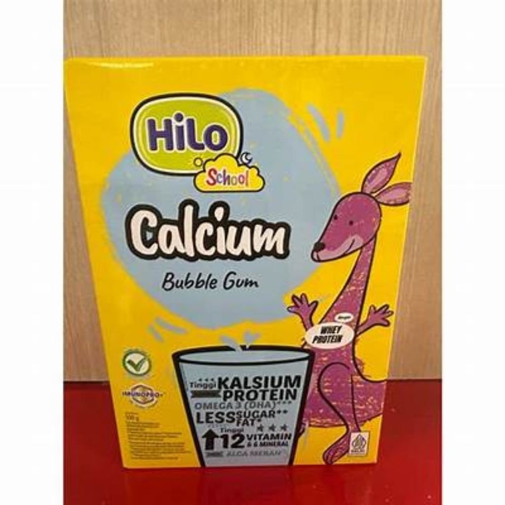 

Hilo School Bubble Gum 500g 1dus isi 12pcs