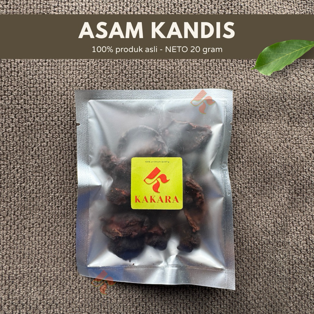 

KAKARA - Asam Kandis / Dried Garcinia 20 gram bumbu dapur bumbu masak kemasan kecil