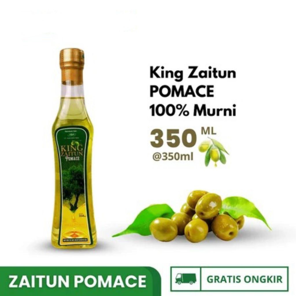 

King Zaitun Minyak Zaitun Pomace 350ml Untuk Memasak