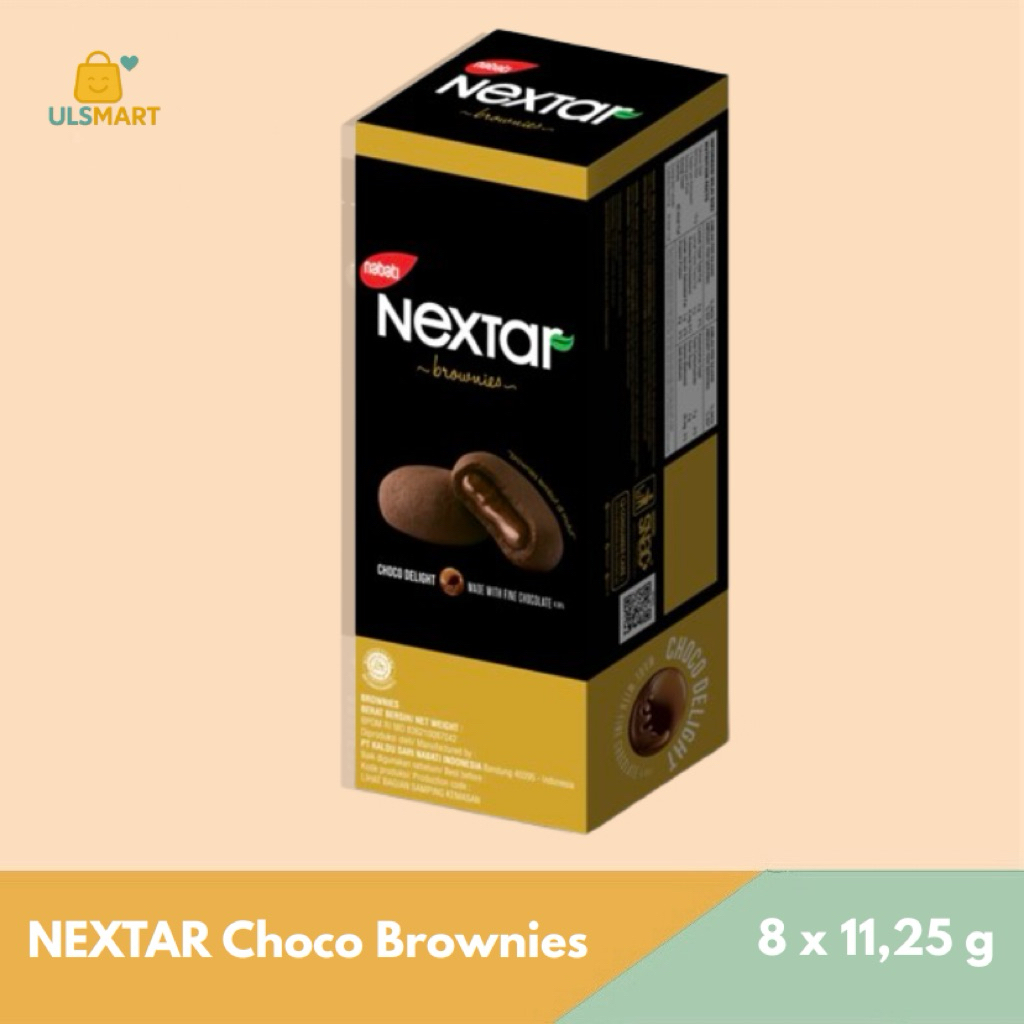 

NEXTAR Choco Brownies 8 x 11,25 g