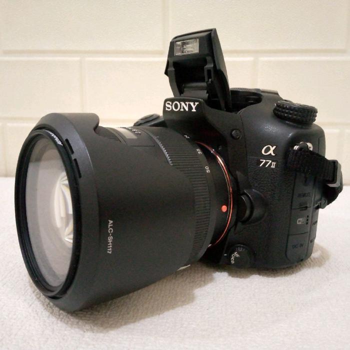 Sony SLT a77 Mark II lensa 16-50mm kamera slr/slr second Camera Dslr