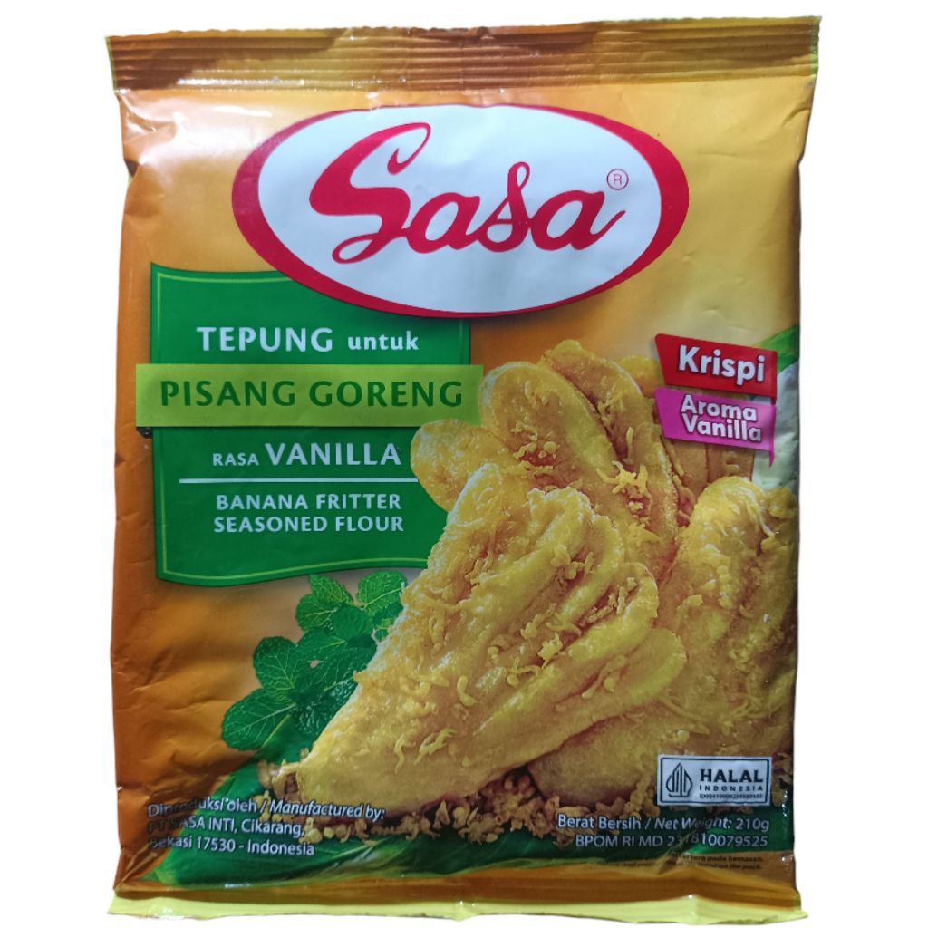 

Tepung Sasa Pisang Goreng 200 gr Ajinomoto