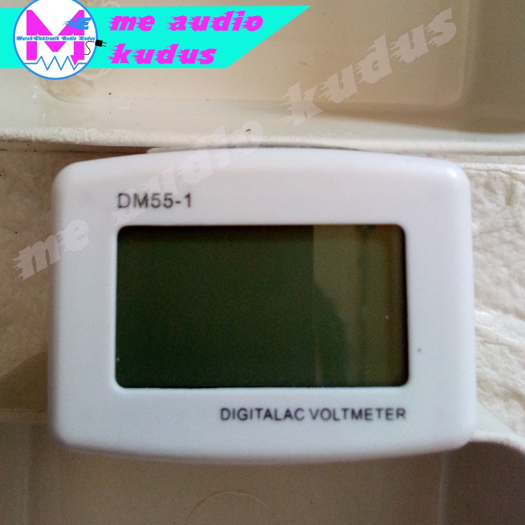 VOLT METER DIGITAL AC 220V COLOK DM55-1