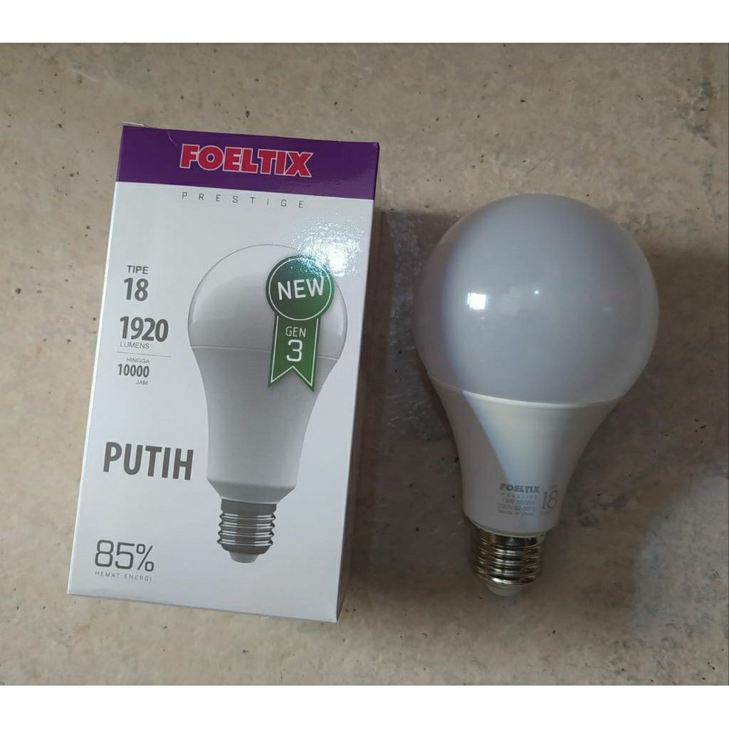 Lampu led 18 watt FOELTIX