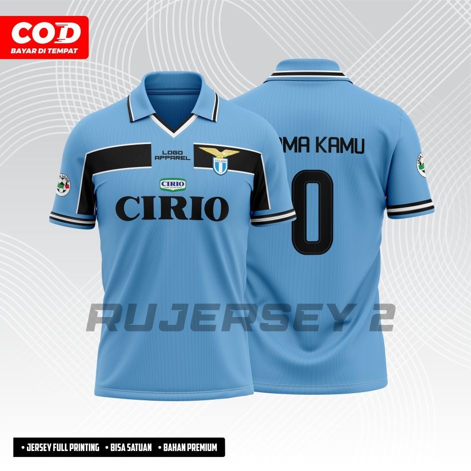 jersey Lazio 1998 Home Retro Full Printing