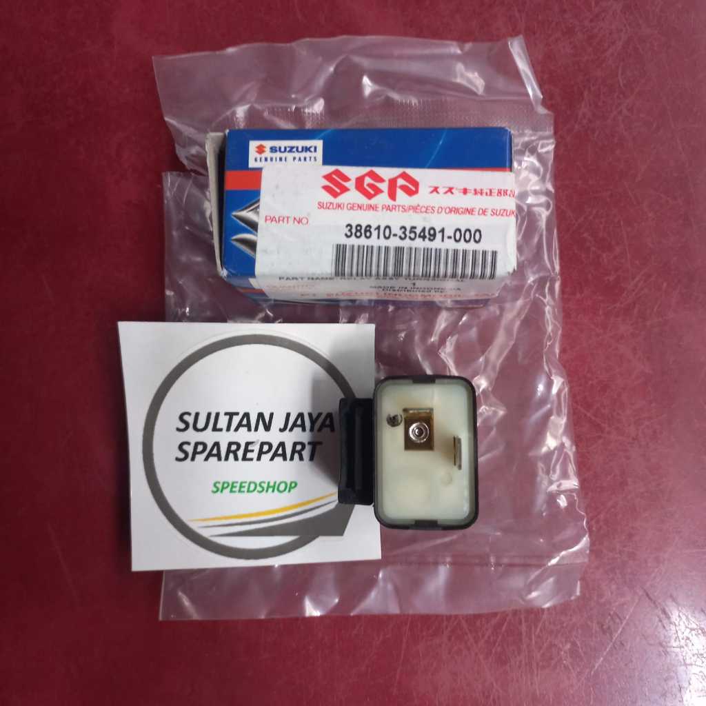 Relay Assy Lampu Sein Suzuki Nex Original SGP 38610-35491-000