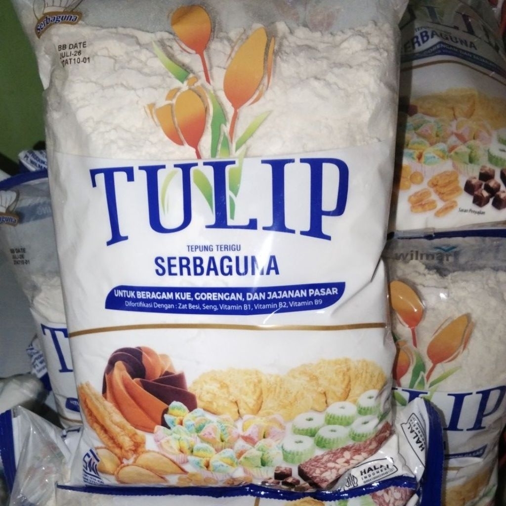 

1kg tepung terigu tulip serbaguna