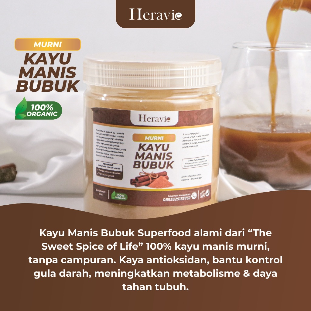 

Kayu Manis Bubuk / Cinnamon Powder Isi 250 Gram