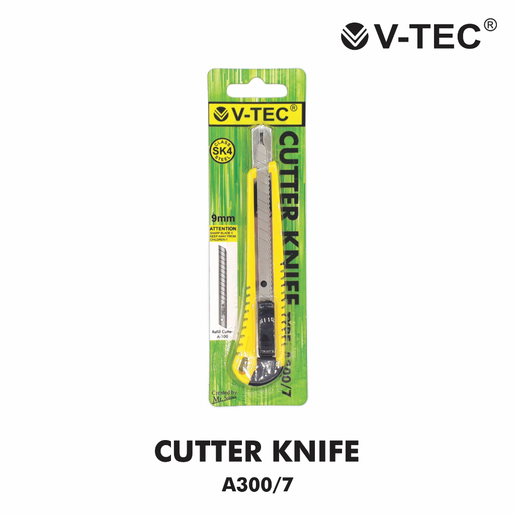 

Cutter Kecil V-TEC A-300/7 Pisau Pemotong Tajam