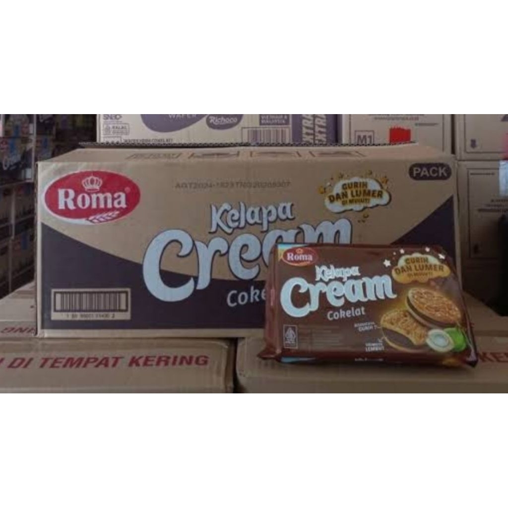 

ROMA KELAPA CREAM COKLAT PACK
