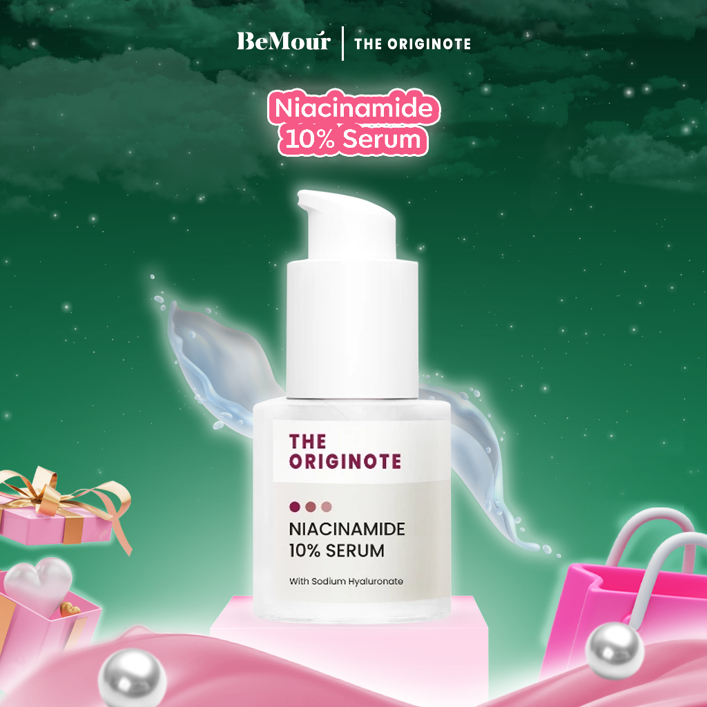 THE ORIGINOTE - NIACINAMIDE 10% SERUM ( 20 ml ) - Serum Wajah Bright Cerah Noda Gelap Bintik Hitam