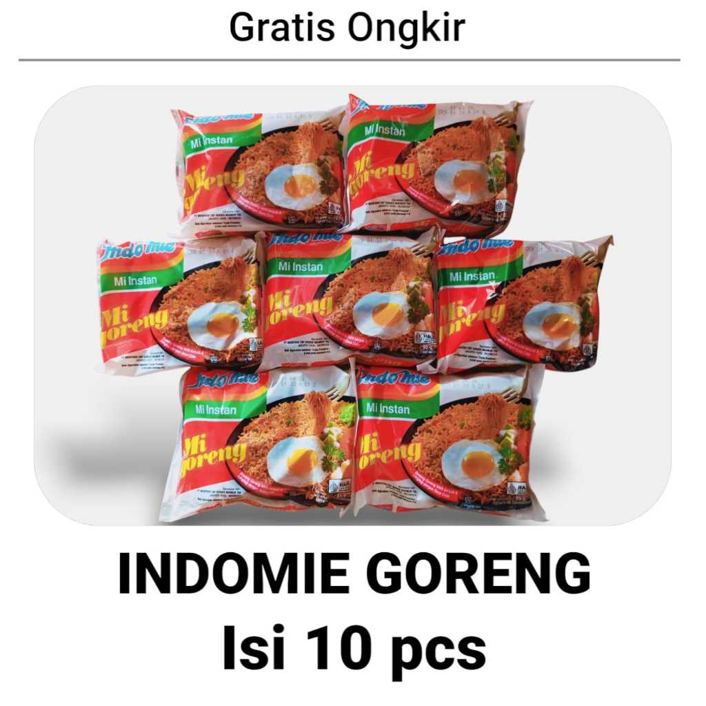 

Paket Hemat 10 Bungkus Indomie Goreng Harga Murah Meriah