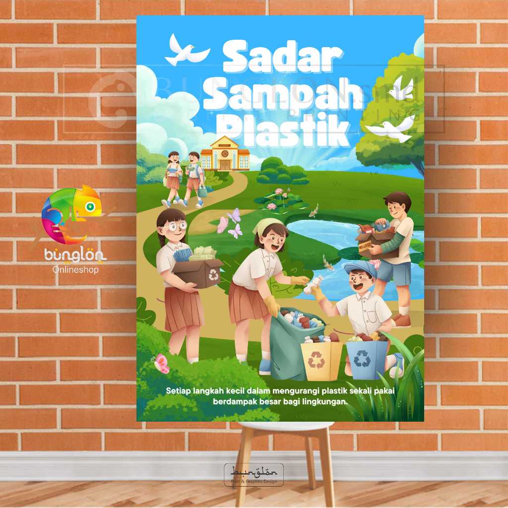 

Poster Sadar Sampah Plastik